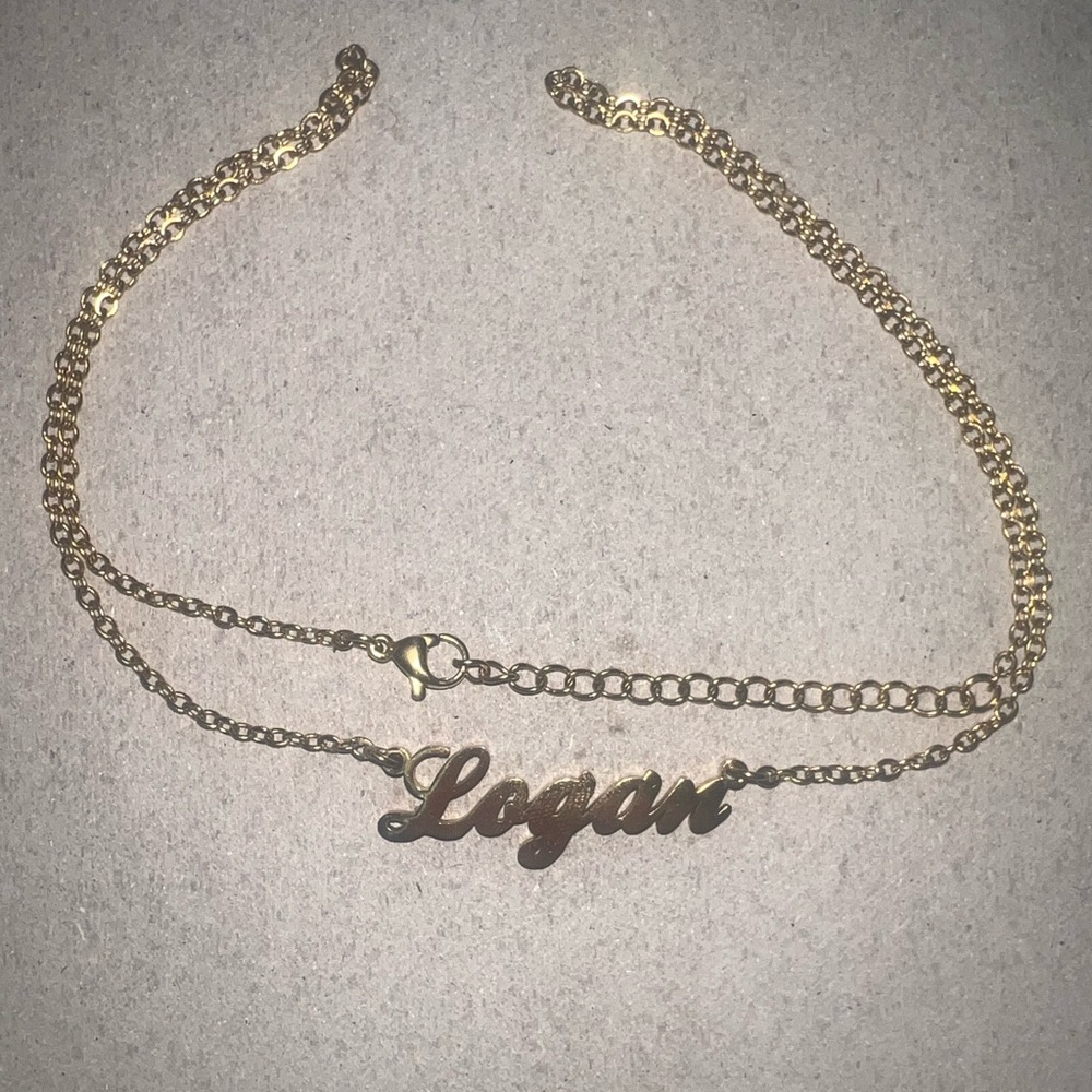 Gold plated “Logan” necklace